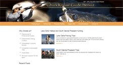 Desktop Screenshot of chuckkrauseguideservice.com