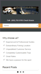 Mobile Screenshot of chuckkrauseguideservice.com